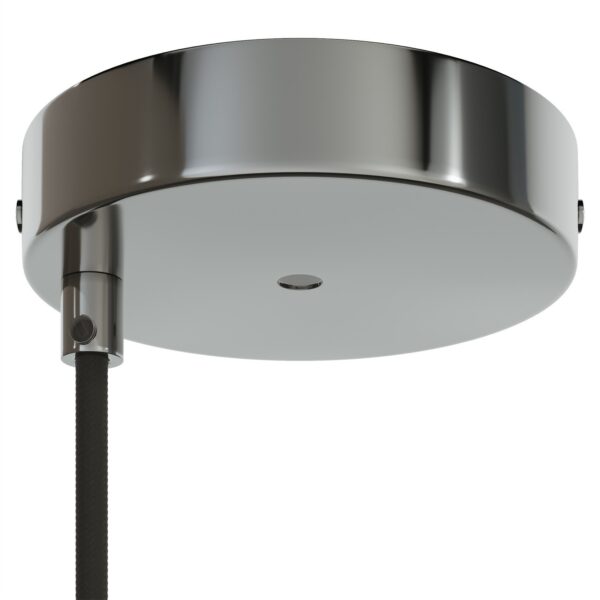 Lampekopp for Wire Chrome Ø120 - forskjøvet hull