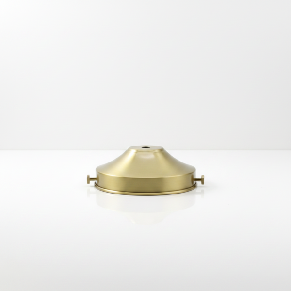 Lampeskjermholder M10 Ø115 | 82-102mm | Messing Skomaker