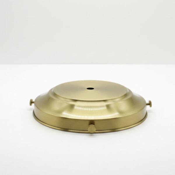 Lampeskjermholder M10 Ø156 | 129-149mm | Messing Skomaker