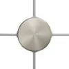 Børstet Titan – Koblingsboks / Takboks (Mini Ø83) for sideveis kabler