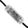 Dimmer til ledning - LED & Tradisjonell - Transparent