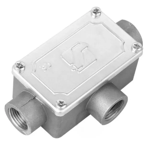 Koblingsboks 3-vei Aluminium Industriell M20