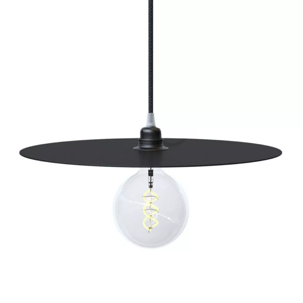E27 Gunmetal Lampeholder Sokkel - Bilde 4