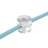 Transparent Kabelklemme / leder – Til vegg / tak. Festemateriell til å stramme opp stoffledning