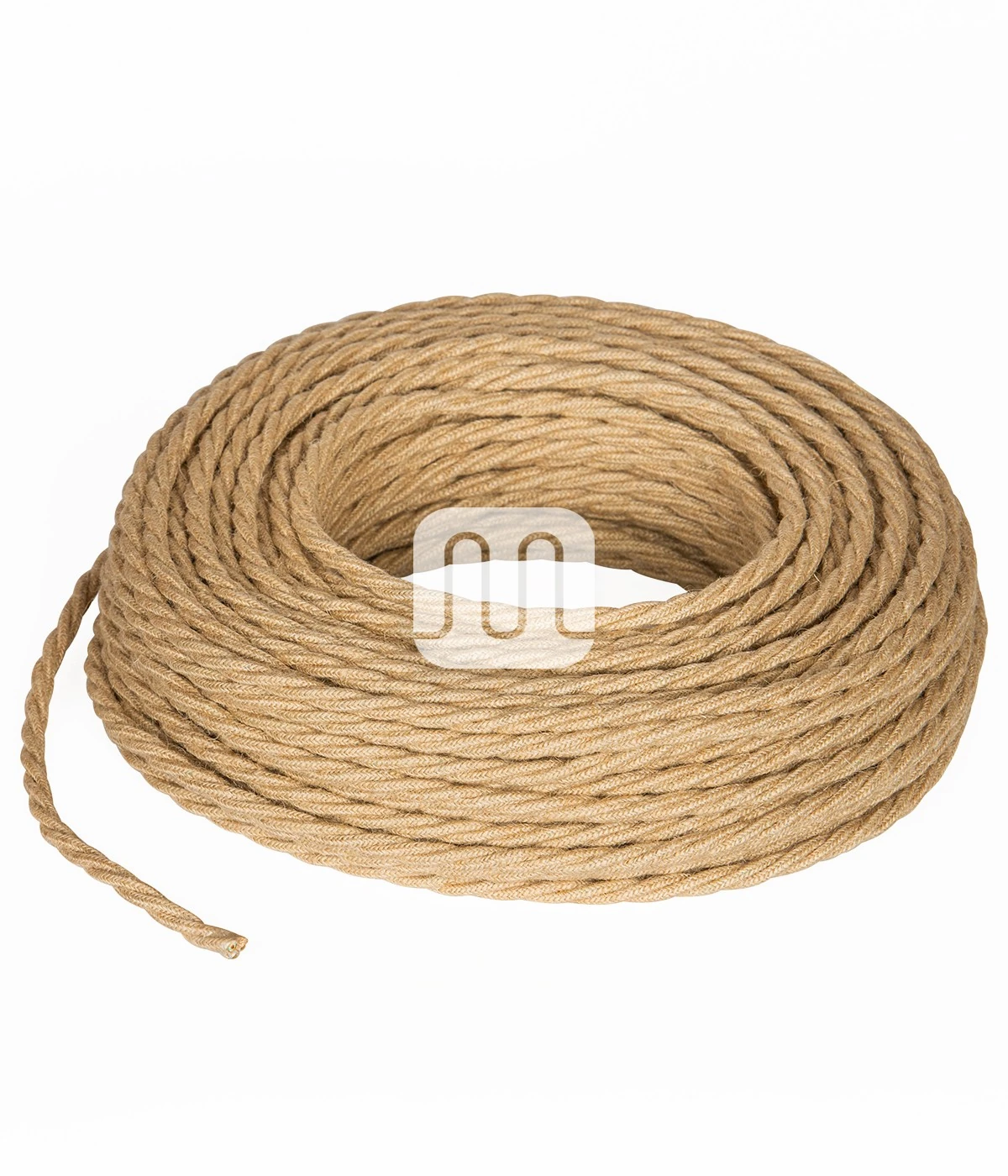 Strie Grov Stoffledning | Tvinnet | 2x0.75mm2 (uten jord) - Bilde 3