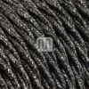Lin Mørkegrå Grov Stoffledning | Tvinnet | 3x0.75mm2 (2 + jord)