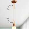 Forlenget Kabelklemme til Lamper 7/15cm - Metall