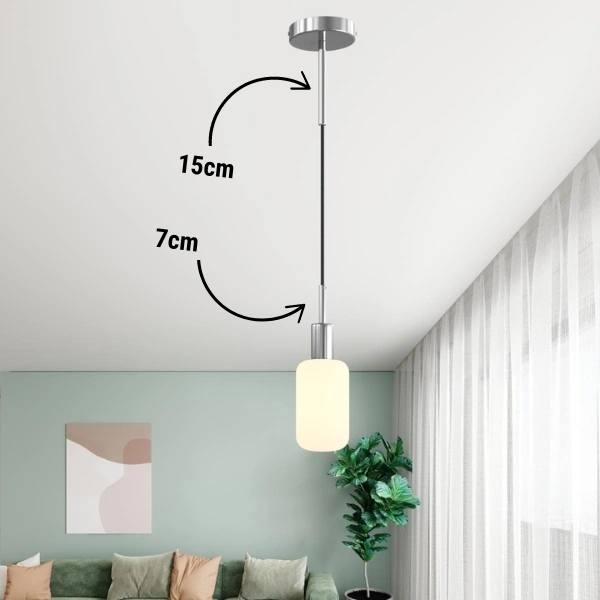Forlenget Kabelklemme til Lamper 7/15cm - Metall - Bilde 7