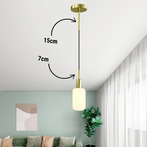 Forlenget Kabelklemme til Lamper 7/15cm - Metall - Bilde 9