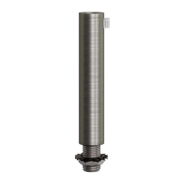 Forlenget Kabelklemme til Lamper 7/15cm - Metall - 7 cm, Børstet Titan