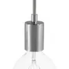 Lampesokkel E27 Sokkel – Chrome