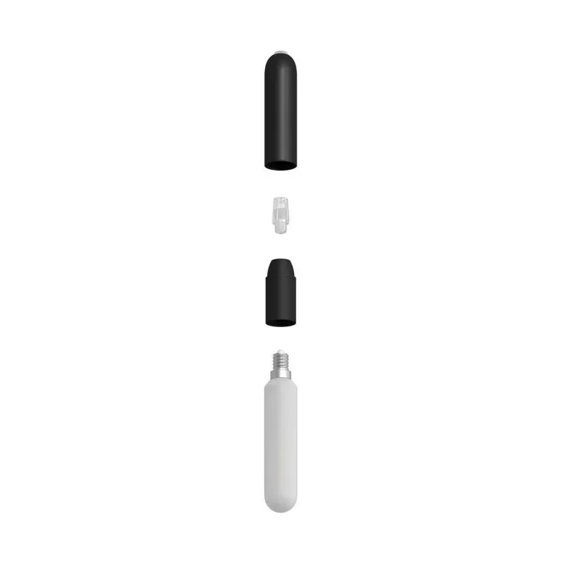 E14 Sokkel - Tube Lampesokkel med skjult kabelklemme - 6 Farger - Bilde 2