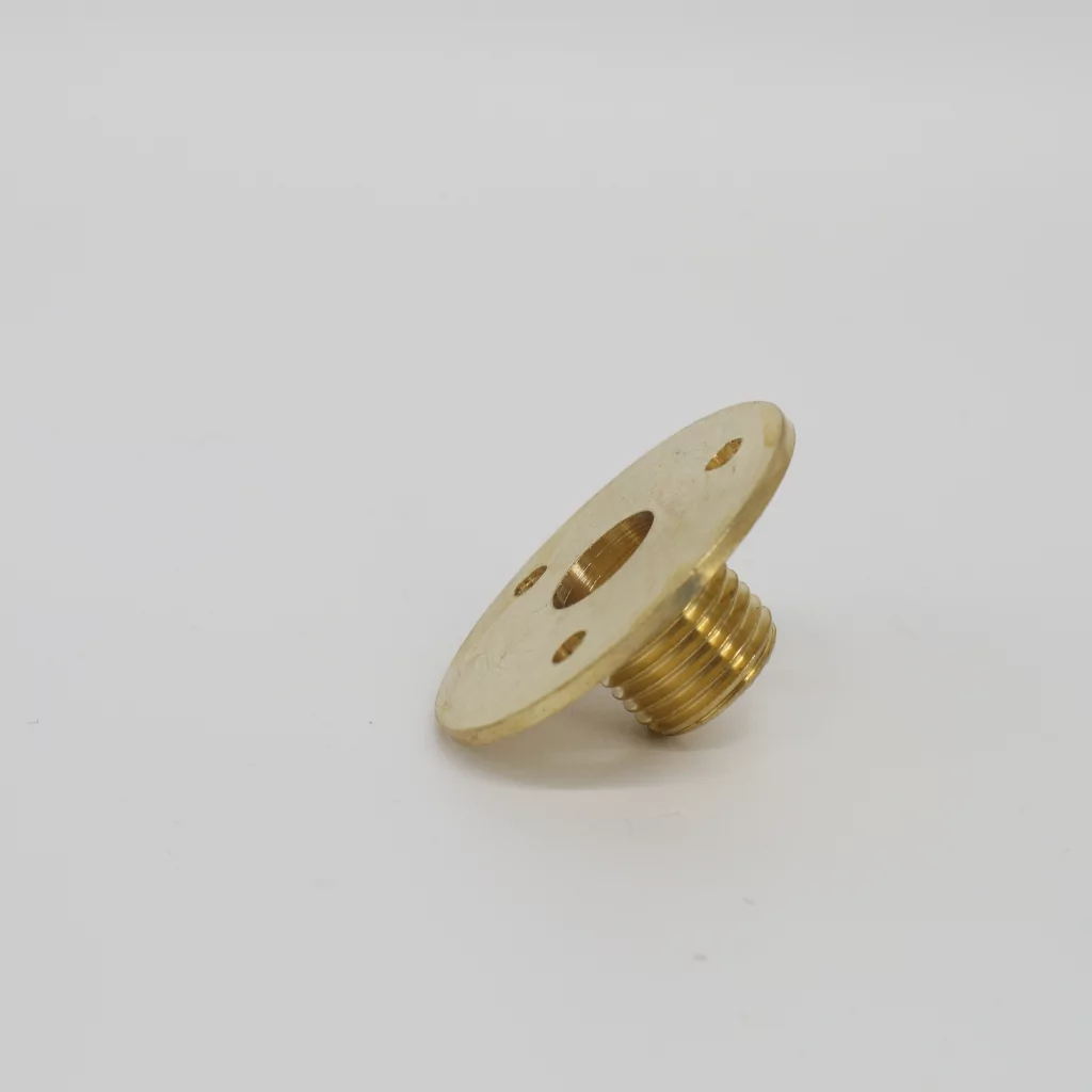 Platenippel Messing M10 - Bilde 2