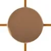 Kobber – 4 hull Koblingsboks/Takboks (Ø120mm) For Sideveis Kabler