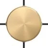 Børstet Messing – 4 hull Koblingsboks/Takboks (Ø120mm) For Sideveis Kabler