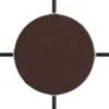 Rust – 4 hull Koblingsboks/Takboks (Ø120mm) For Sideveis Kabler