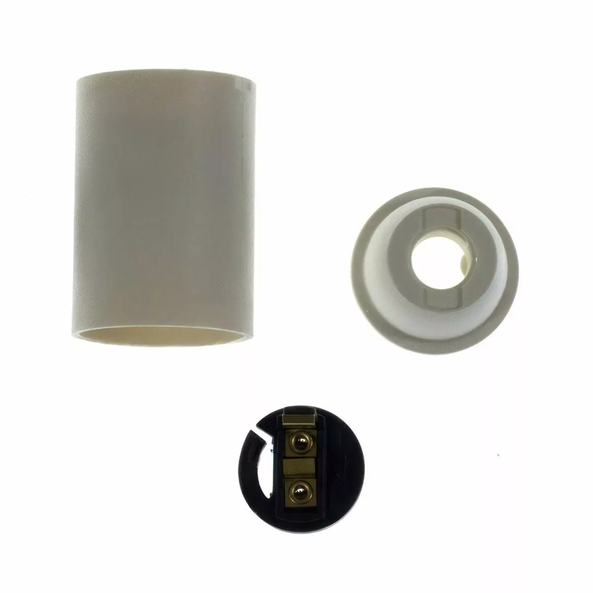 Termoplast E14 sokkel - Hvit - Bilde 2