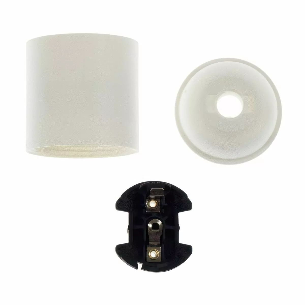 Termoplast E27 sokkel - Hvit - Bilde 2