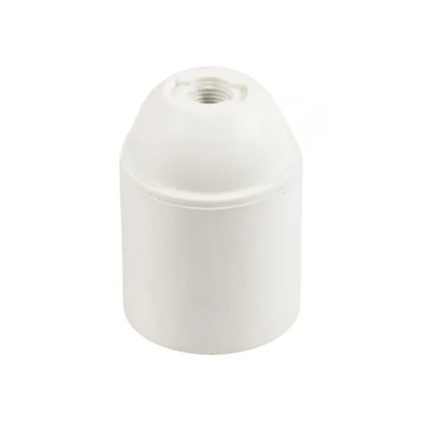 Termoplast E27 sokkel - Hvit