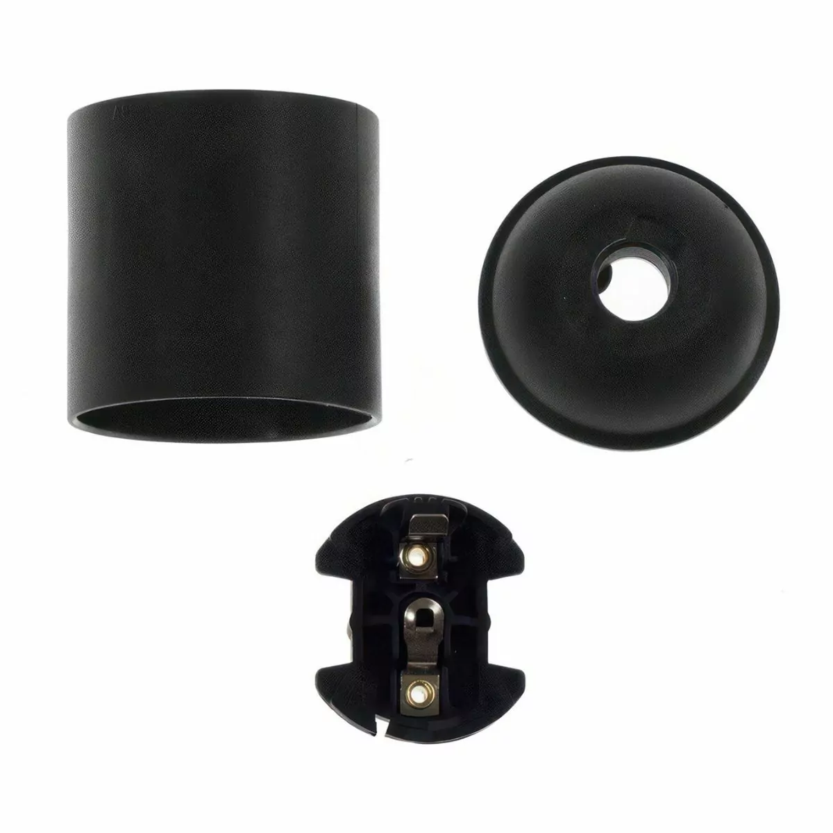 Termoplast E27 sokkel - Svart - Bilde 2