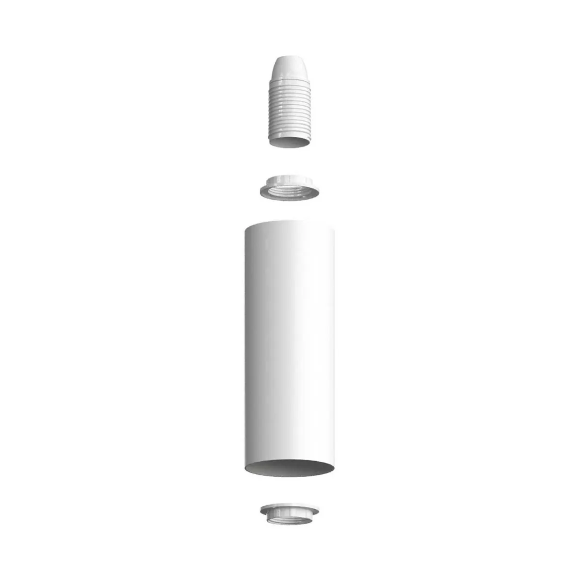 Tubo XL Matt Hvit - Lampesokkel Spotlight, E14 - Bilde 3