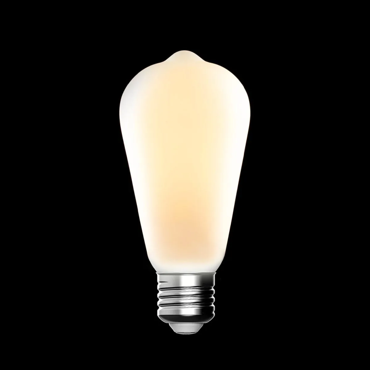 E27 Porselen-effekt, Edison, Dim, CRI 95 ST64 7W 640Lm 2700K - Bilde 8