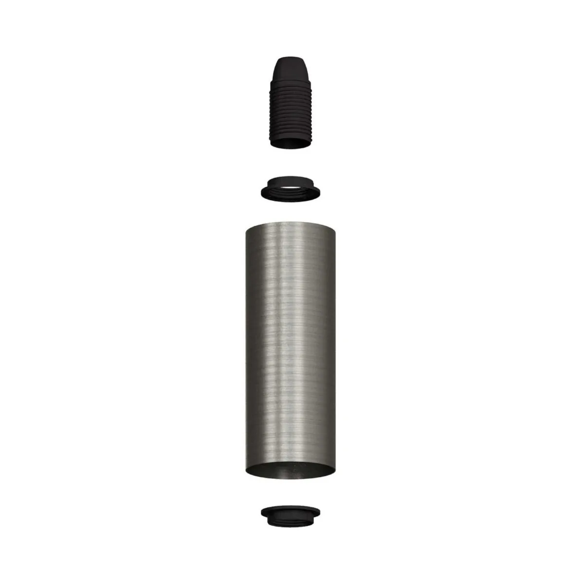 Tubo XL Børstet Titan - Lampesokkel Spotlight, E14 - Bilde 3