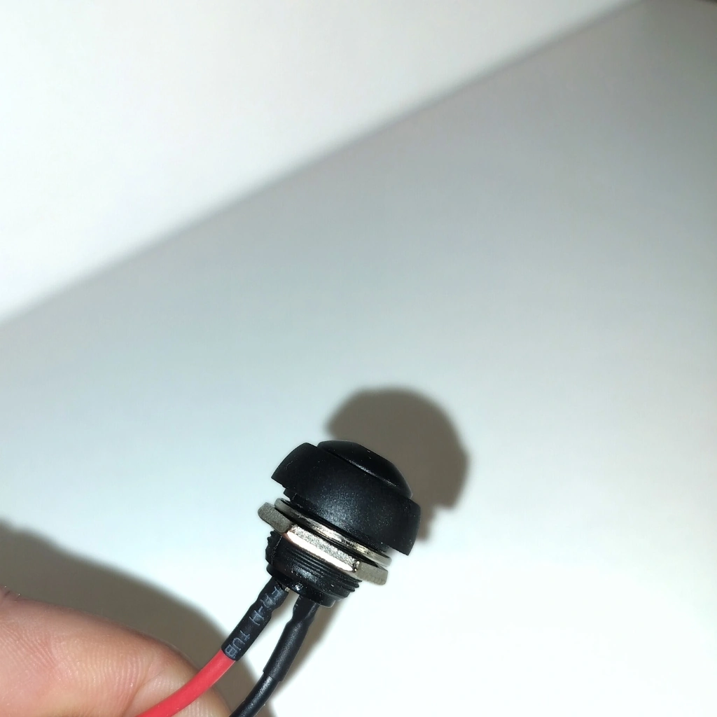 Impulsbryter Ø12 1A 250V - Bilde 2