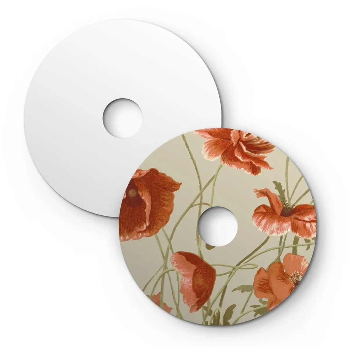 Botanical Papaver – Ø240 Flat Lampeskjerm Inne/Ute - Bilde 2