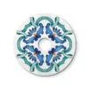 Majolica Blue – Ø240 Flat Lampeskjerm Inne/Ute