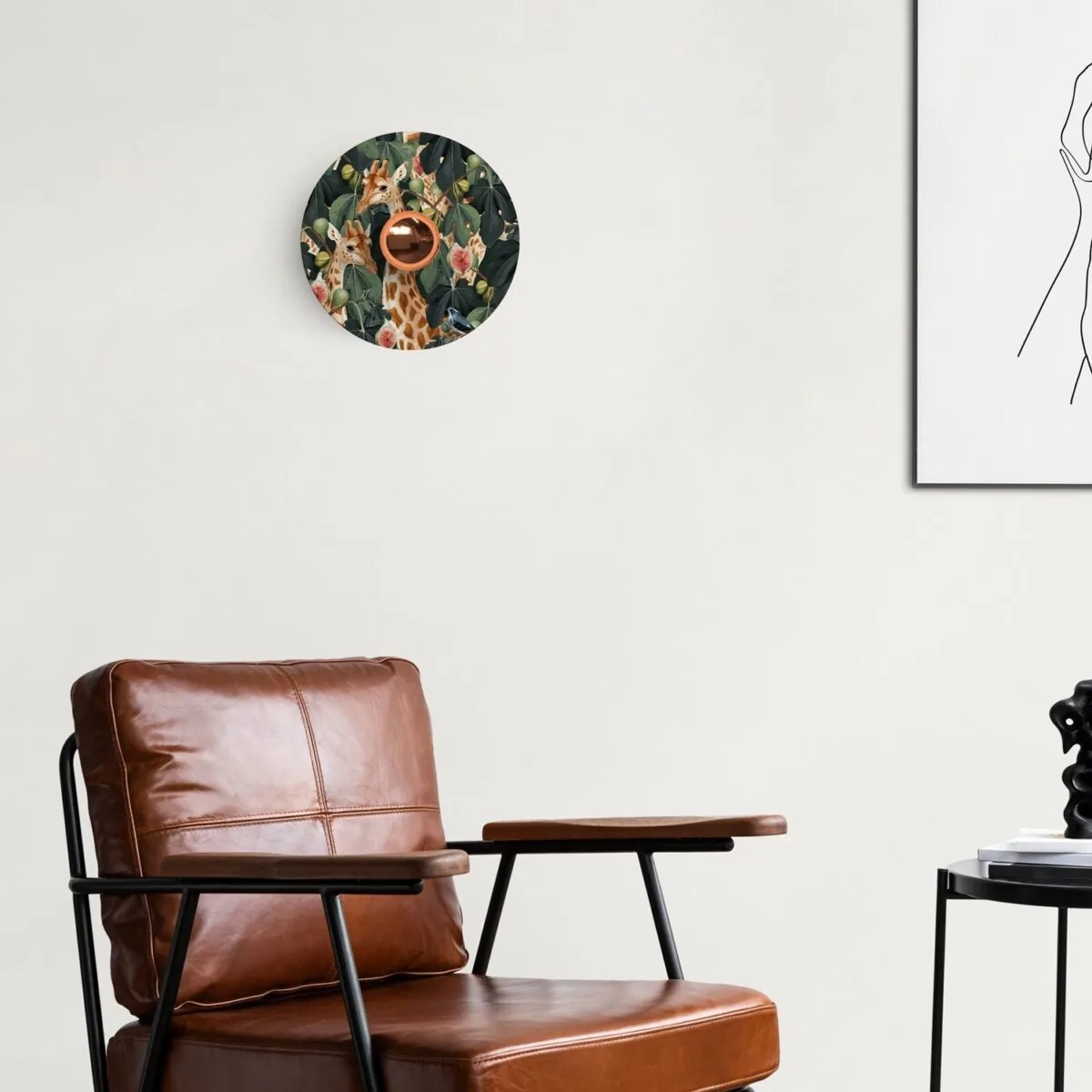 Animals Giraffes – Ø240 Flat Lampeskjerm Inne/Ute - Bilde 6
