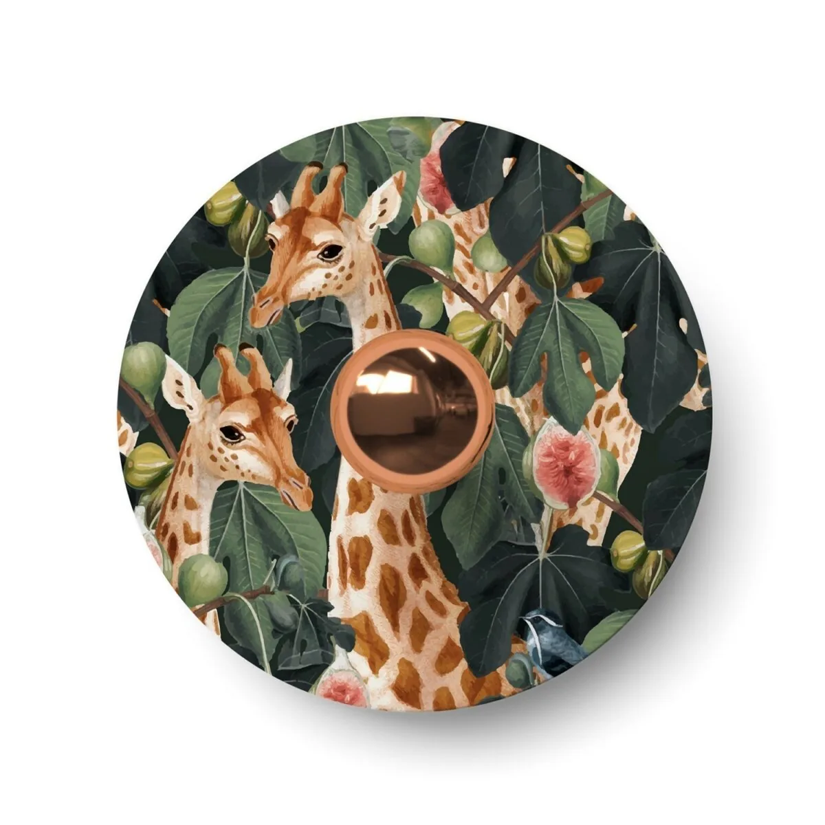 Animals Giraffes – Ø240 Flat Lampeskjerm Inne/Ute - Bilde 4