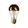 Kobber - Toppforspeilet Lyspære A60, LED, Dim, 7W, 2700K