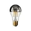 Sølv - Toppforspeilet Lyspære A60, LED, Dim, 7W, 2700K