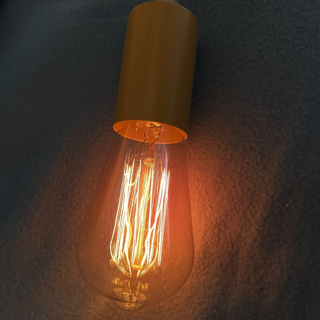 ST64 Filament 40W Glødetråd Dekorpære - Retro glødetråd