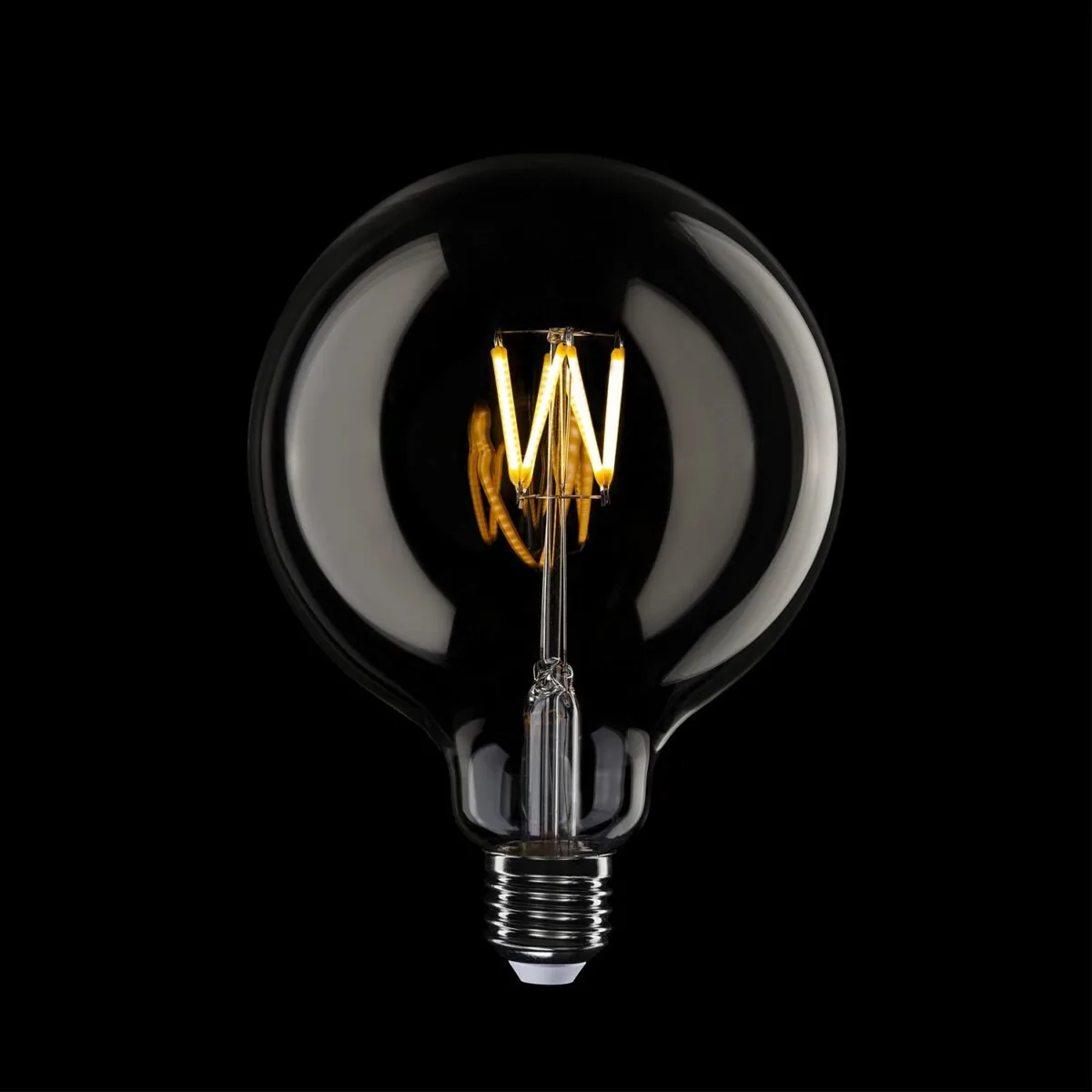 5V Lyspære Globe G125,  Dimbar, 1,3W, E27, 2500K - Bilde 7