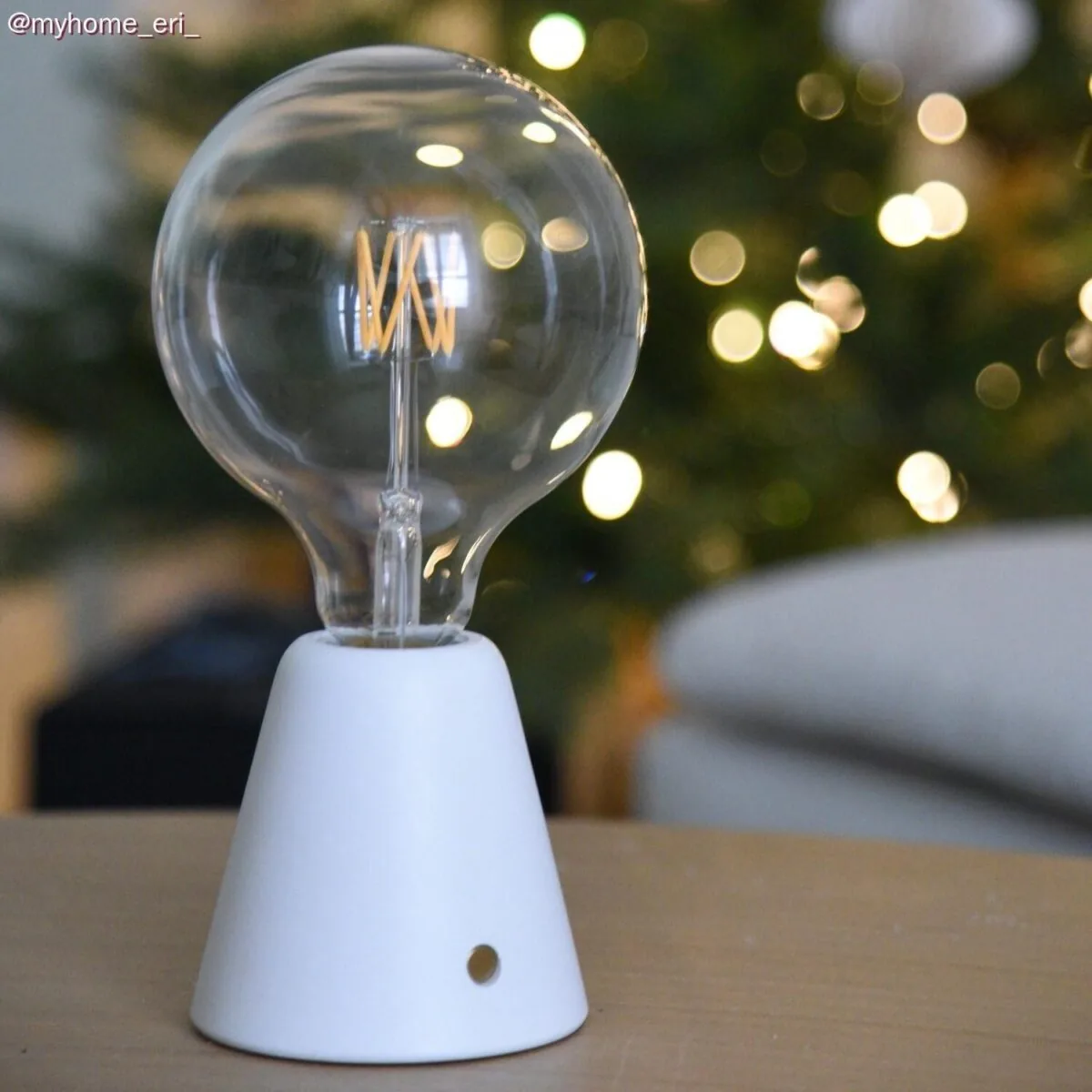 5V Lyspære Globe G125,  Dimbar, 1,3W, E27, 2500K - Bilde 4