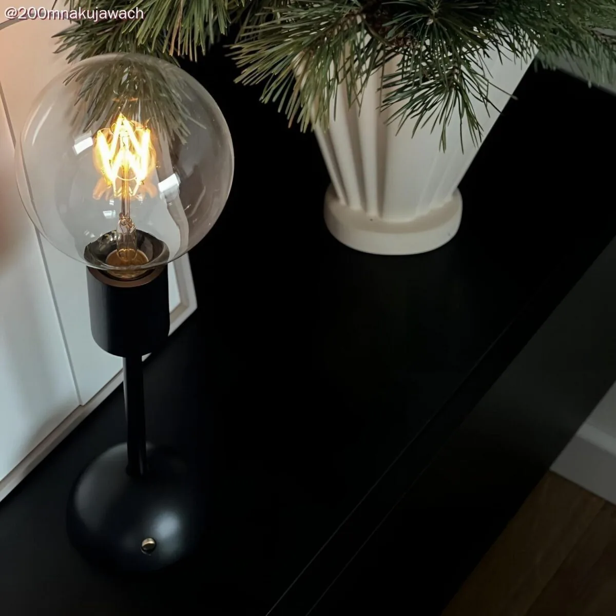 5V Lyspære Globe G125,  Dimbar, 1,3W, E27, 2500K - Bilde 2