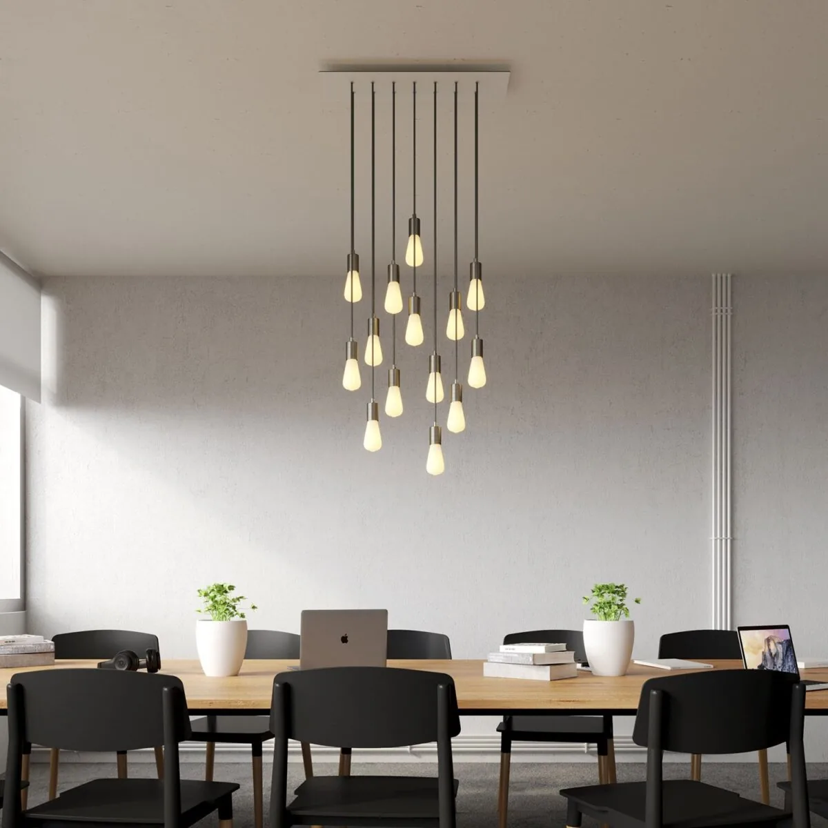 Lampekopp XXL - 675 x 225mm Rektangulær - Bilde 2