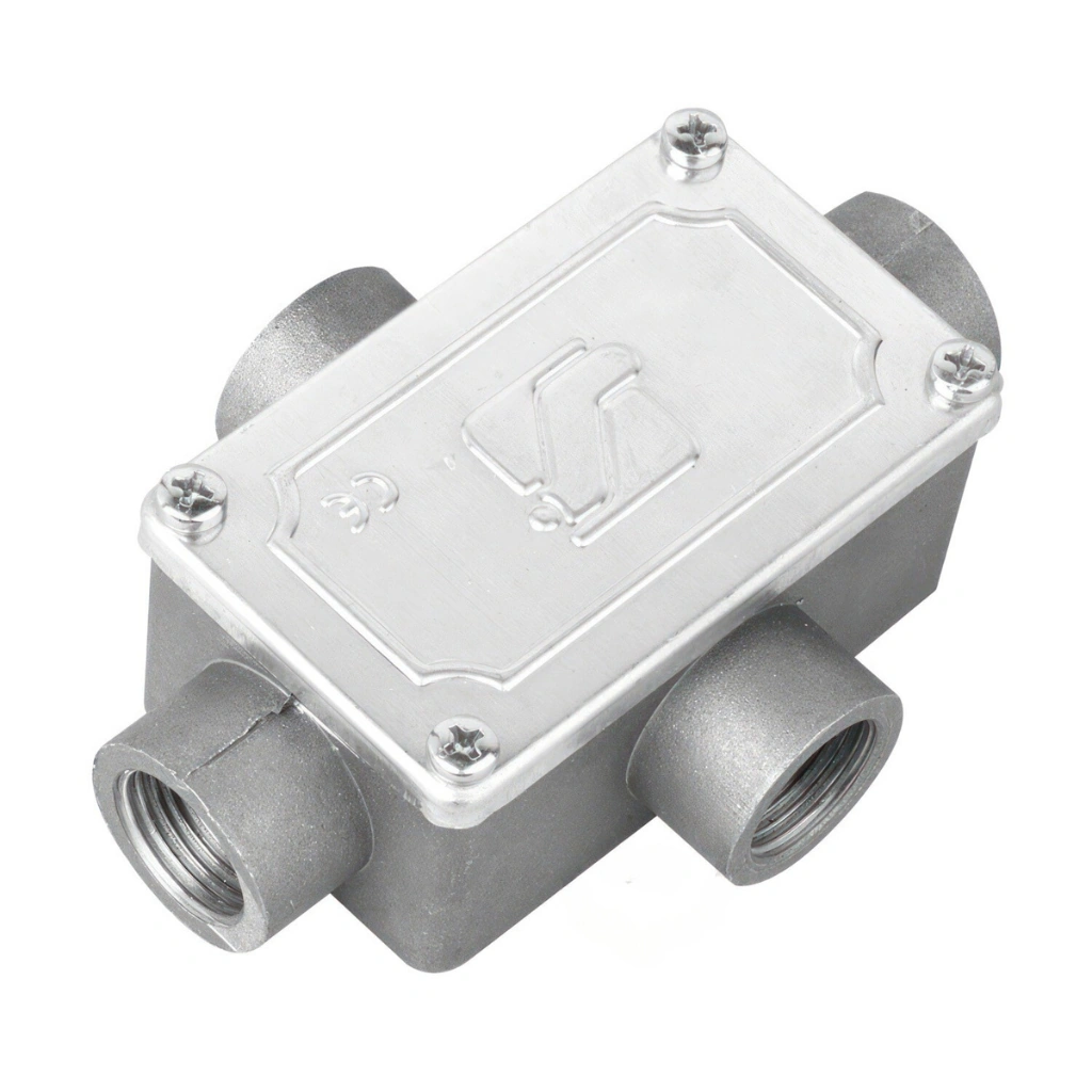 Koblingsboks 4-vei Aluminium Industriell M20