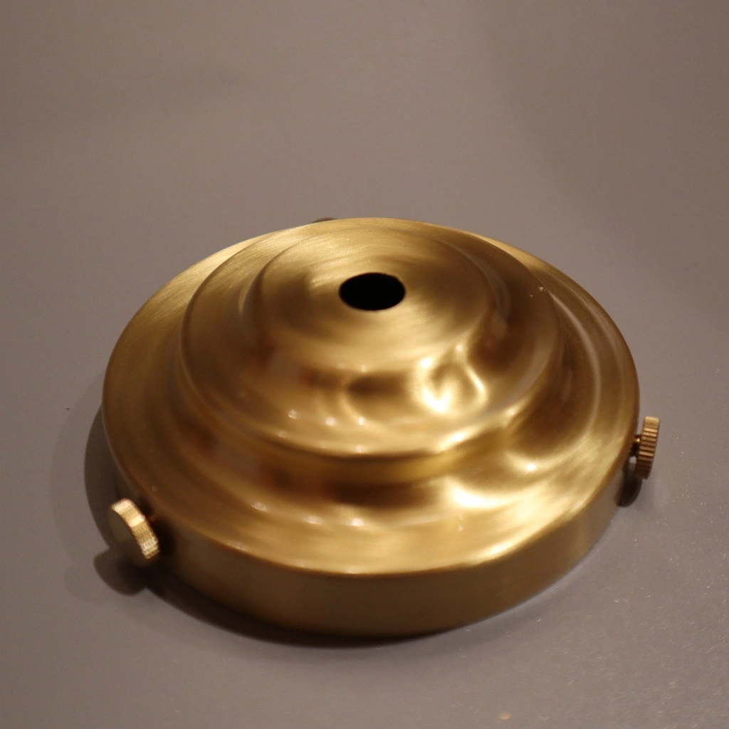 Lampeskjermholder M10 Ø86 | 63-83mm | Messing Skomaker