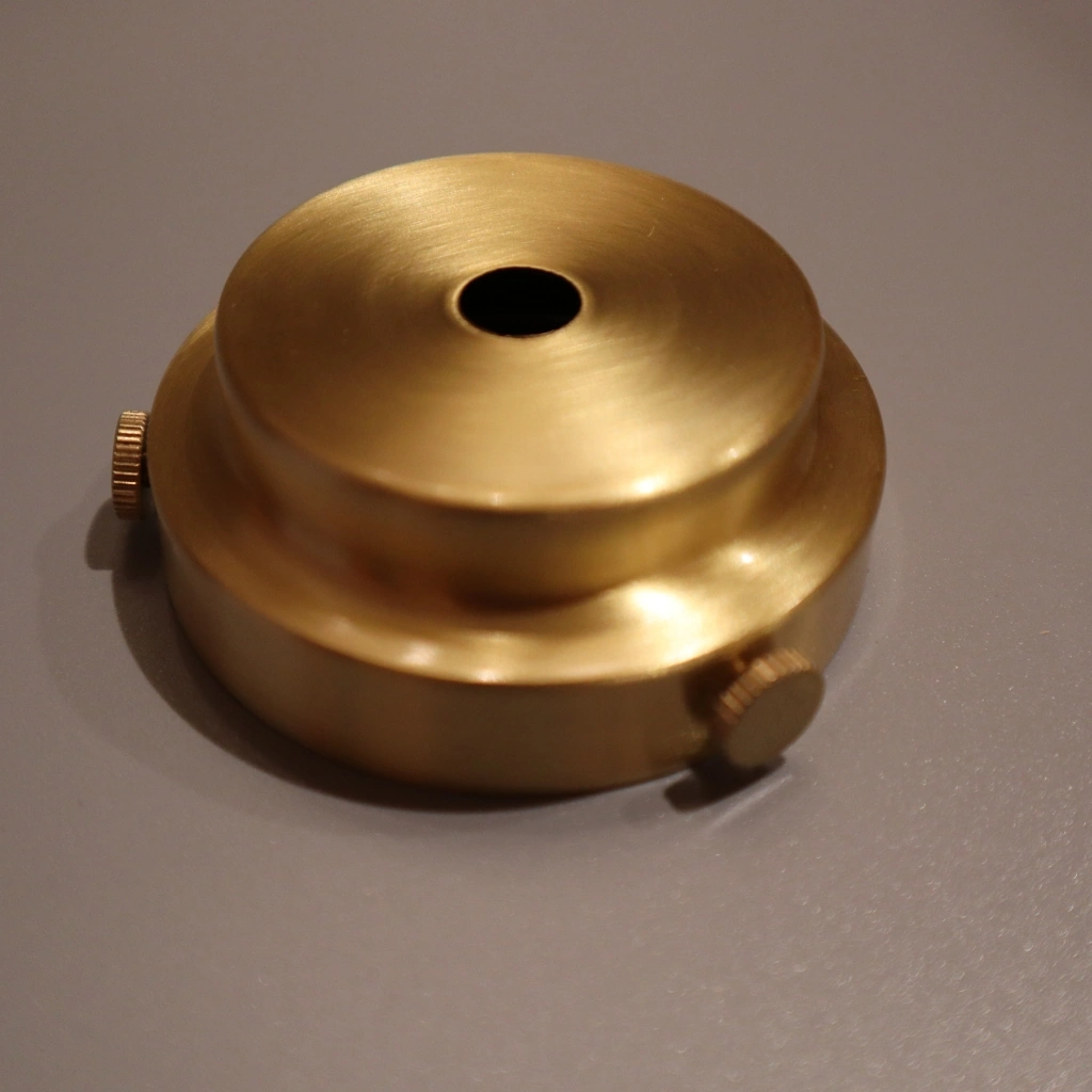 Lampeskjermholder M10 Ø65 | 50-60mm | Messing Skomaker - Bilde 3