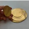 Messingplate Rund - Disk av messing
