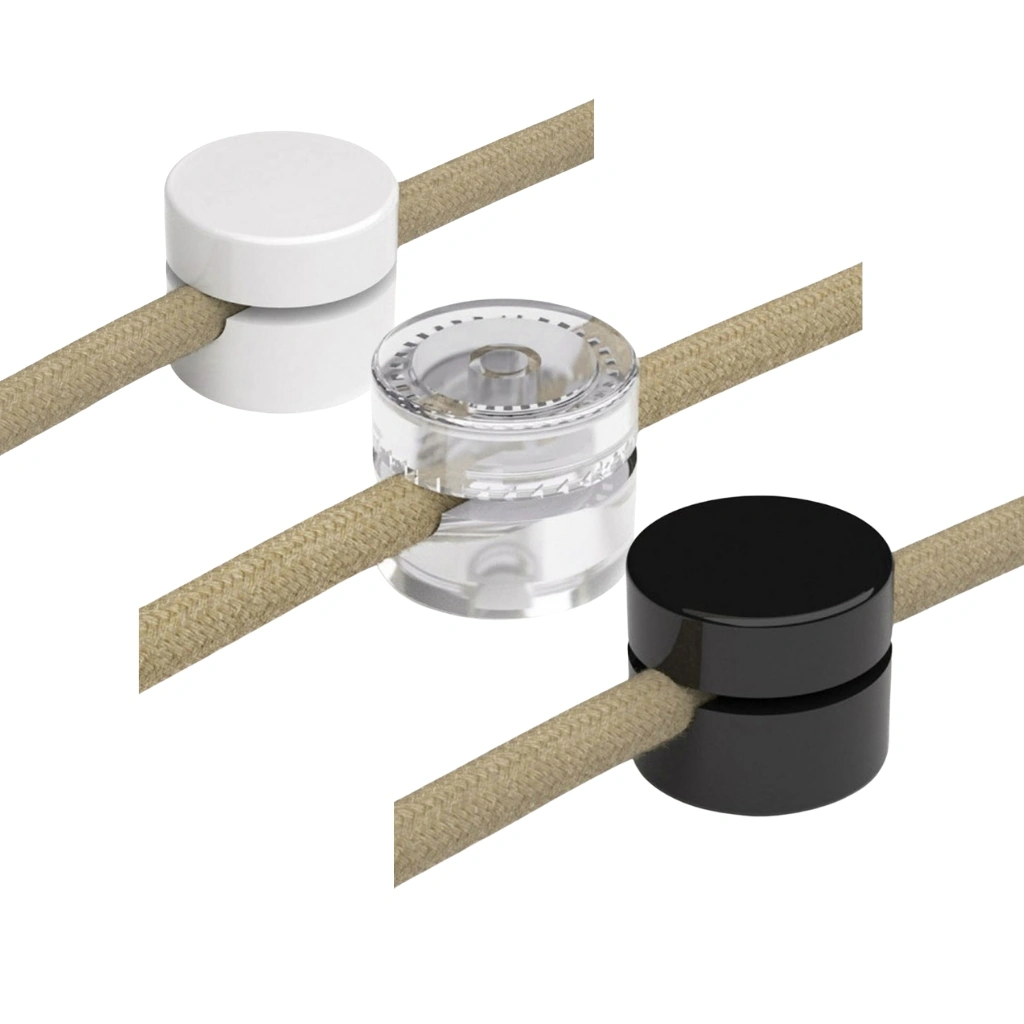 1 - 1.5mm2 | Stor Kabelklemme / leder – Til vegg / tak
