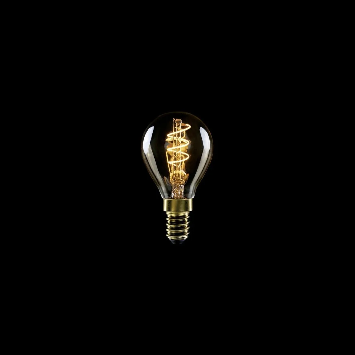 E14 Carbon Globe G45 – 2,2W 136Lm1800K RA>80 Dimbar - Bilde 2