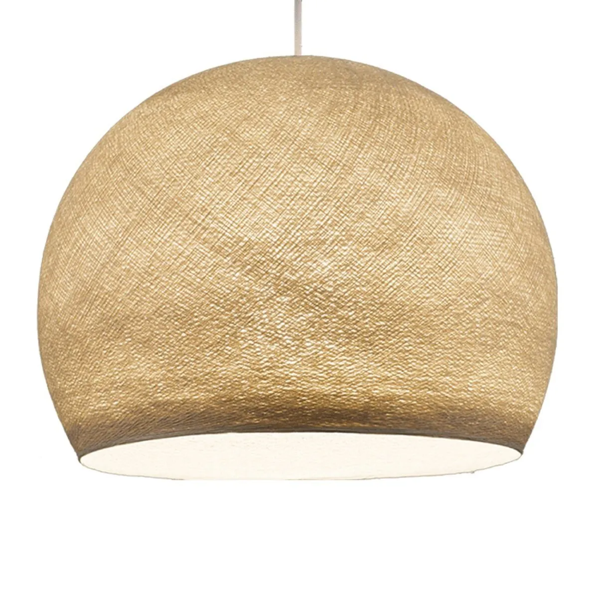 Foldi Shade Sand – Dome Lampeskjerm av Fiber - Bilde 2