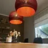 Fibra Merlot - Dome Lampeskjerm av Fiber