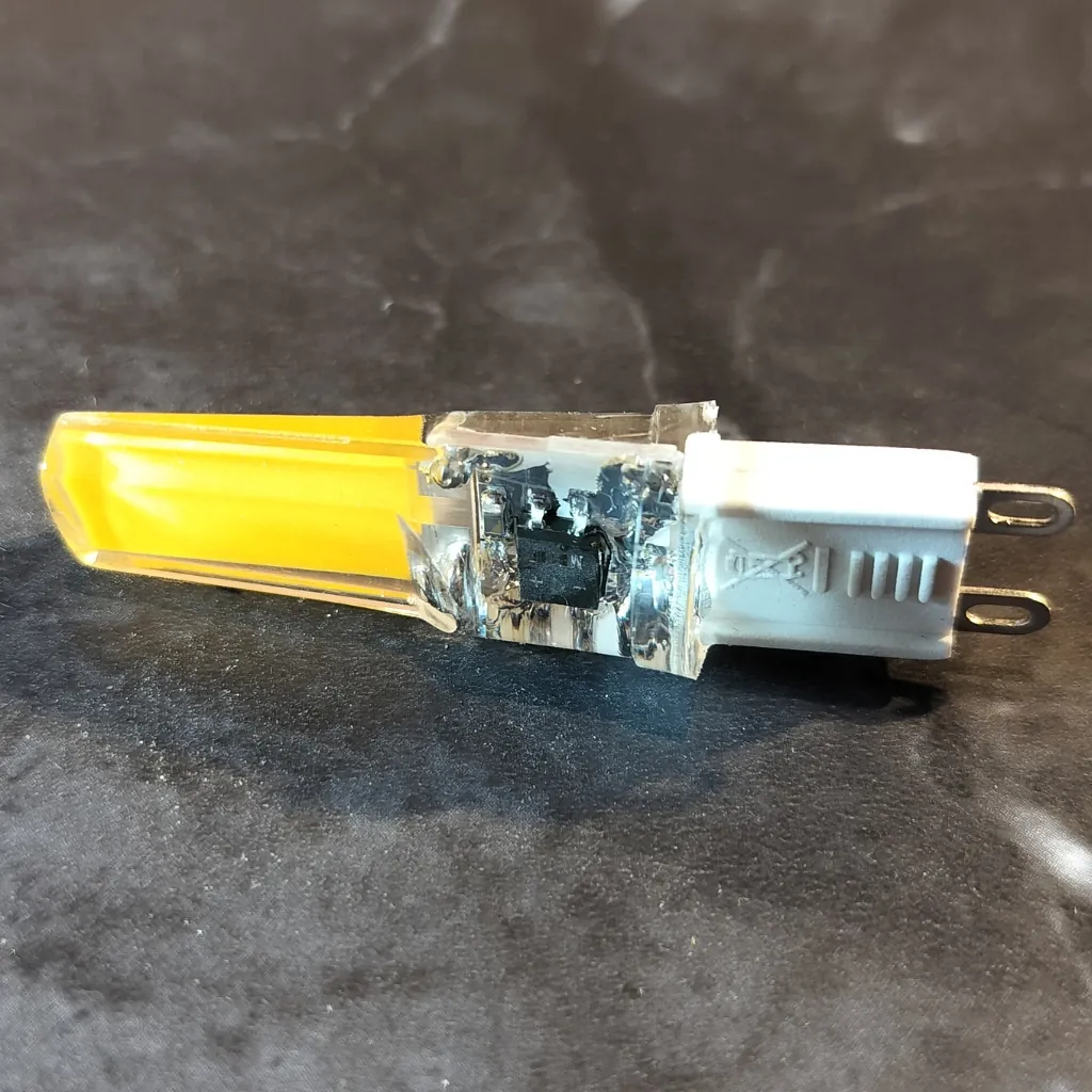 G9 COB Lyspære Dimbar, 2700K, 9W - Bilde 2