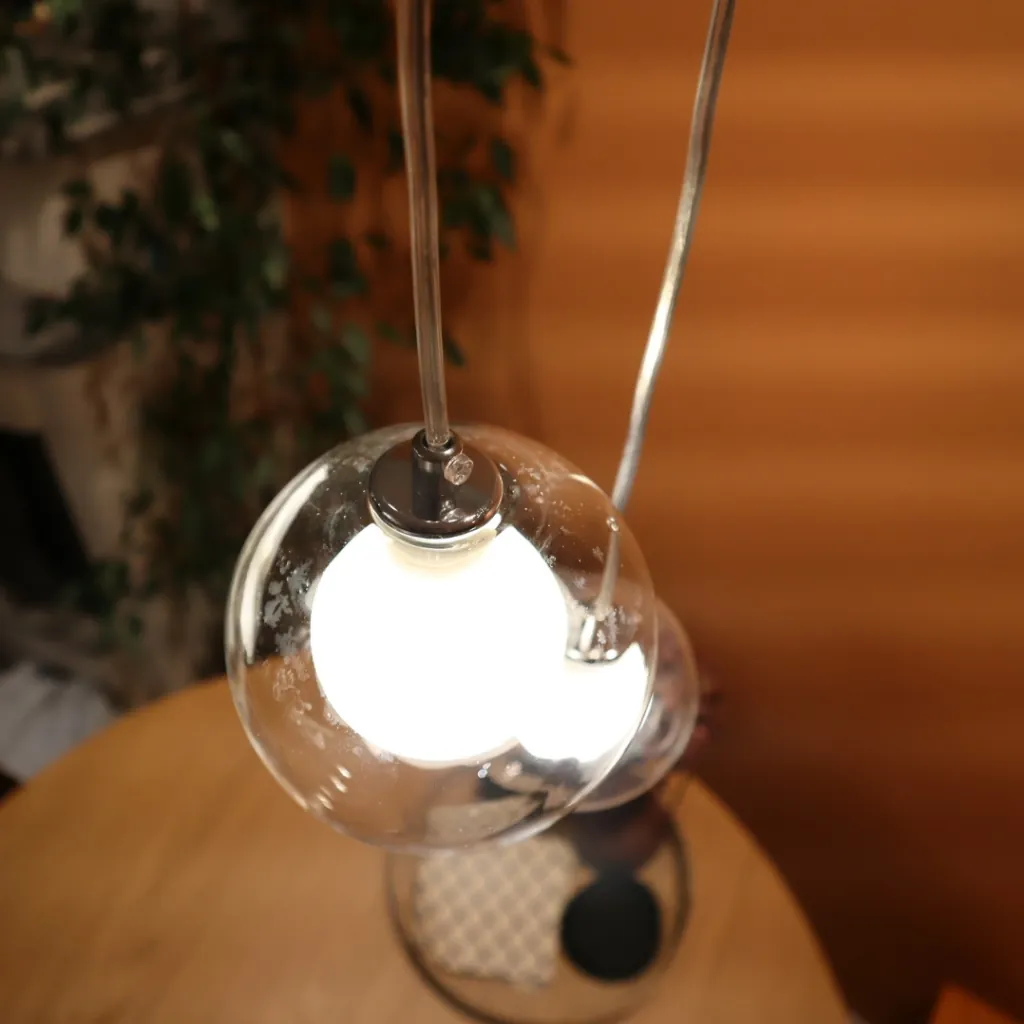 Glasskuppel Ø120mm Opalhvit Glass – G9 - Bilde 4