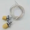 G9 Sokkel med 1m transparent kabel og lampeskjermholder